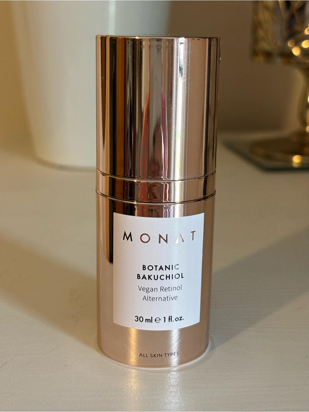 MONAT Botanic Bakuchiol Vegan Retinol Alternative – Rose Gold